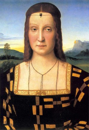 Elisabetta Gonzaga by Raphael Oil Painting Reproduction