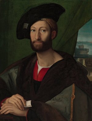 Main Product Photo of Giuliano de'Medici Painting by Raphael