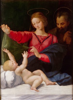 Main Product Photo of La Madone De Lorette Painting by Raphael