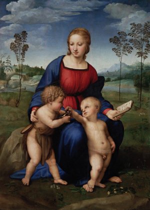 Main Product Photo of Madonna Del Cardellino Painting by Raphael