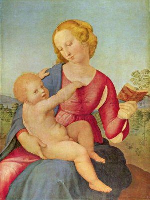 Madonna des Hauses Colonna by Raphael Oil Painting Reproduction