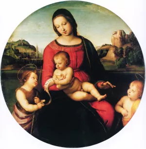 Madonna Terranuova by Raphael Oil Painting Reproduction