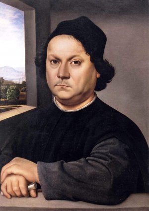 Portrait of a Man by Oil Painting Reproduction
