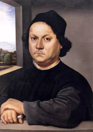 Portrait of a Man by Oil Painting Reproduction