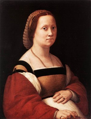 Portrait of a Woman Also Known as La Donna Gravida by Raphael Oil Painting Reproduction