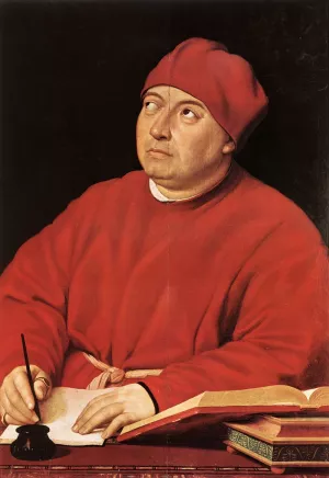 Portrait of Tommaso Inghirami by Raphael Oil Painting Reproduction