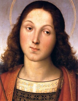 Main Product Photo of St Sebastian Detail Painting by Raphael
