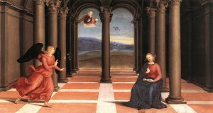 The Annunciation by Raphael Oil Painting Reproduction