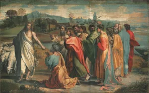 The Handing-Over the Keys by Raphael Oil Painting Reproduction