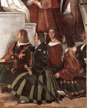 Main Product Photo of The Mass at Bolsena Detail Painting by Raphael