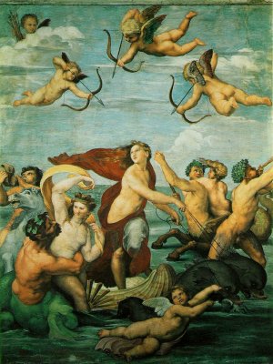 The Nymph Galatea by Raphael Oil Painting Reproduction