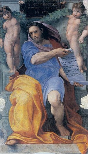 The Prophet Isaiah by Raphael Oil Painting Reproduction