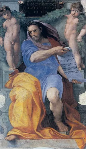 The Prophet Isaiah by Raphael Oil Painting Reproduction
