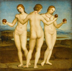 The Three Graces by Raphael Oil Painting Reproduction