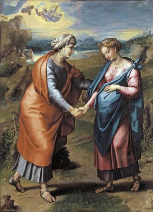 Visitation by Oil Painting Reproduction