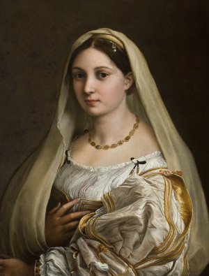 Woman with a Veil by Oil Painting Reproduction